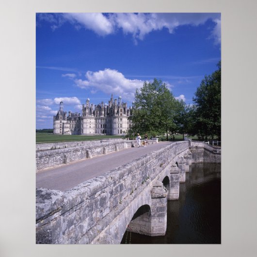 Chateau Chambord, Loire Valley, Frankrijk Poster (Voorkant)