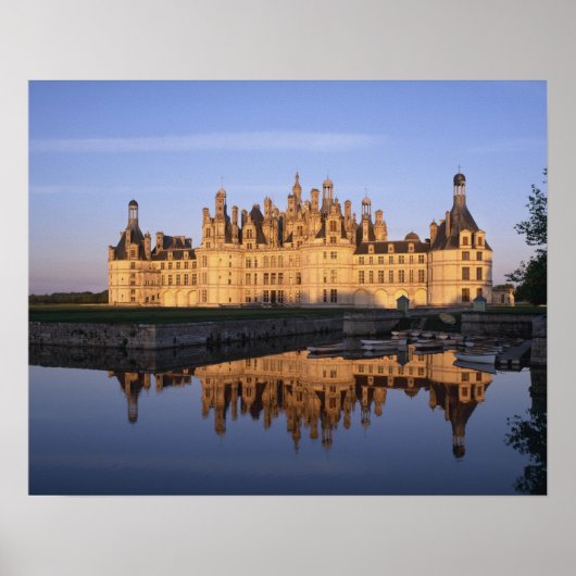 Chateau Chambord, Loire Valley, Frankrijk Poster (Voorkant)