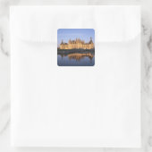 Chateau Chambord, Loire Valley, Frankrijk Vierkante Sticker (Tas)