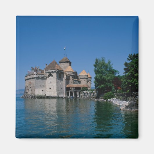 Chateau Chillon, Lake Genève, Kanton Vaud, Magneet (Voorkant)