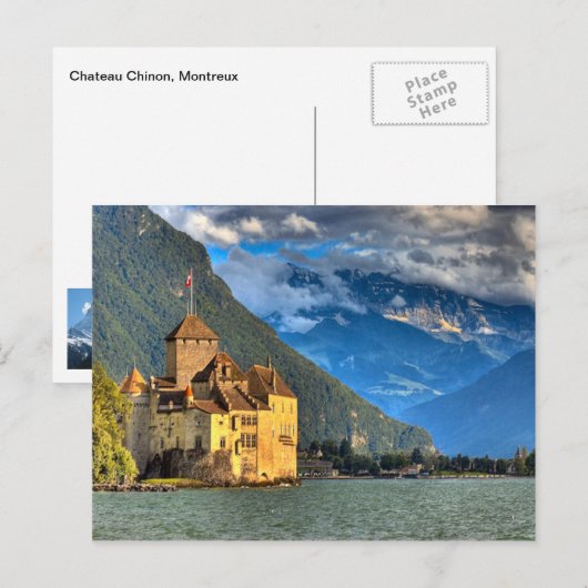 Chateau Chinon 4 Briefkaart (Voorkant / Achterkant)