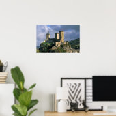 Chateau Comtal Chateau de Tellers van Poster (Thuiskantoor)