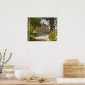 Chateau Cos Labory in Saint Estèphe, gesmeed Poster (Keuken)