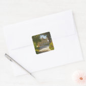 Chateau Cos Labory in Saint Estephe, gesmeed Vierkante Sticker (Envelop)