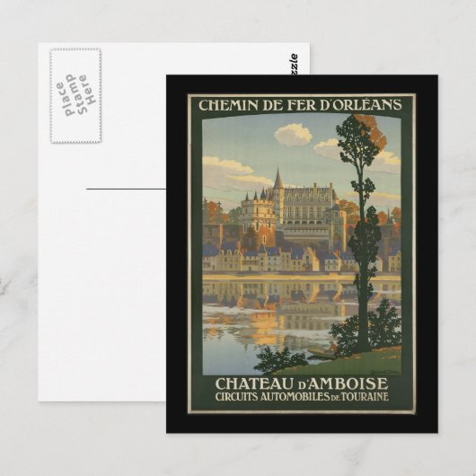 Chateau d'Amboise Briefkaart (Voorkant / Achterkant)