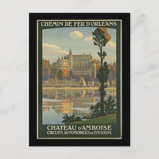 Chateau d'Amboise Briefkaart (Voorkant)