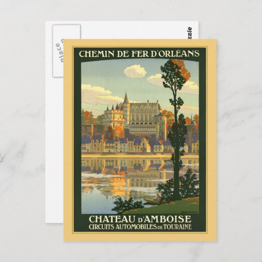 Chateau d'Amboise Briefkaart (Voorkant / Achterkant)