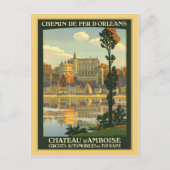 Chateau d'Amboise Briefkaart (Voorkant)