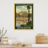 Chateau d'Amboise Poster (Keuken)