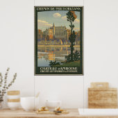 Chateau d'Amboise Poster (Keuken)