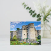 Chateau d'Angers, Angers, France Briefkaart (Staand voorkant)