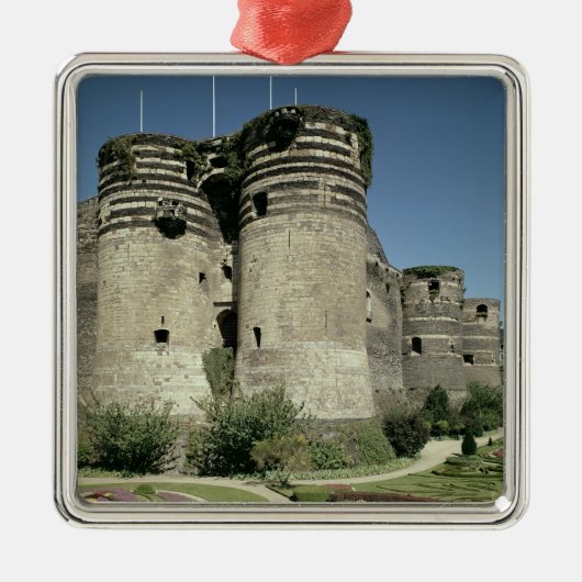 Chateau d'Angers, voltooide 1238 Metalen Ornament (Voorkant)