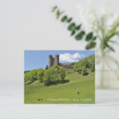 Château d'Anjony, Auvergne Briefkaart (Staand voorkant)