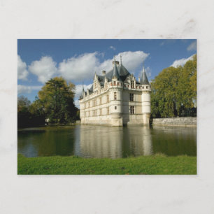 Chateau de Azay-le-Rideau, Indre-et-Loire, 2 Briefkaart