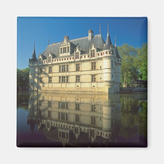 Chateau de Azay-le-Rideau, Indre-et-Loire, Magneet (Voorkant)