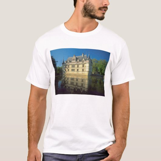 Chateau de Azay-le-Rideau, Indre-et-Loire, T-shirt (Voorkant)