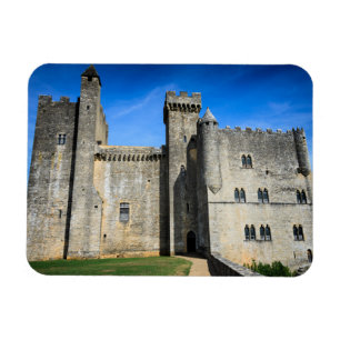 Chateau de Beynac castle rechthoekige magneet