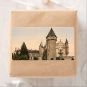 Chateau de Busset, nabij Vichy, Frankrijk Etiket (Insitu)