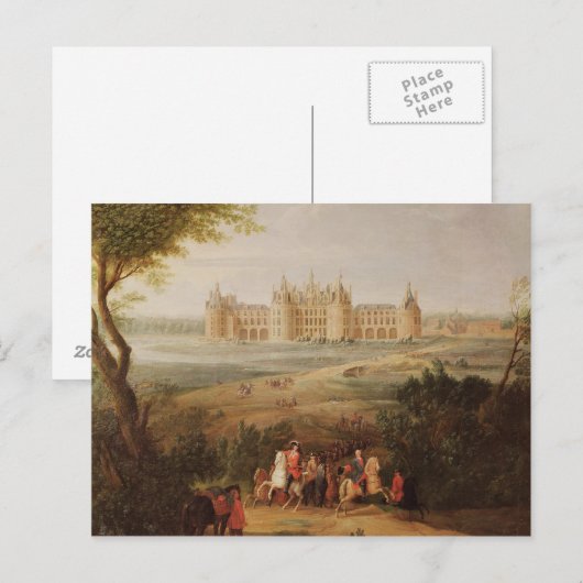 Chateau de Chambord, 1722 Briefkaart (Voorkant / Achterkant)