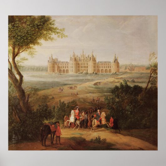 Chateau de Chambord, 1722 Poster (Voorkant)