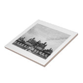 Château de Chambord Architecture France Sketch Tegeltje (Zijkant)