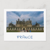 Château de Chambord Castle Architecture Frankrijk Briefkaart (Voorkant)