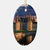 chateau de chambord Castle, Loire Valley, Frankrij Keramisch Ornament (Rechts)