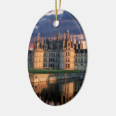 chateau de chambord Castle, Loire Valley, Frankrij Keramisch Ornament (Links)