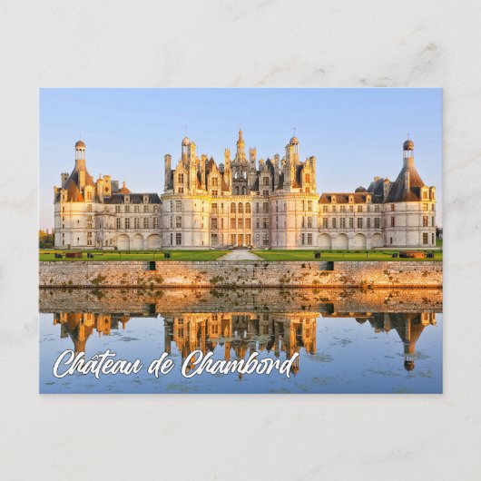 Chateau de Chambord, Chambord, France Briefkaart (Voorkant)