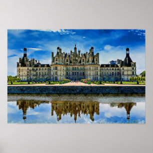 Chateau de Chambord, Frankrijk. Poster