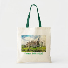 Chateau de Chambord, Frankrijk. Tote Bag