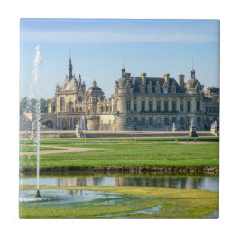 Chateau de Chantilly en Le Notre Garden - Frankrij Tegeltje