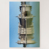 Chateau de Chantilly met reflectie in het meer Legpuzzel (Verticaal)