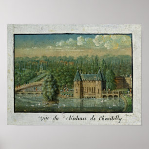Chateau de Chantilly Poster