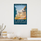 Chateau de Chaumont Chateaux of the Loire Valley Poster (Keuken)