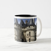 Chateau de Chaumont-Sur-Loire. Tweekleurige Koffiemok (Voorkant rechts)