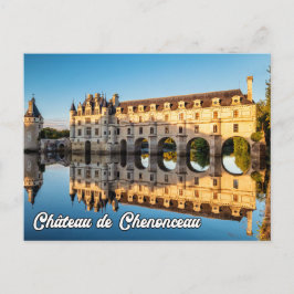 Chateau de Chenonceau, Frankrijk Briefkaart