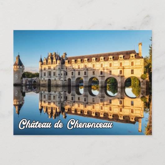 Chateau de Chenonceau, Frankrijk Briefkaart (Voorkant)
