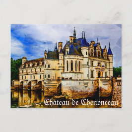 Chateau de Chenonceau. Frankrijk. Briefkaart