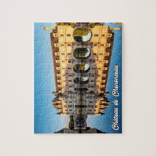 Chateau de Chenonceau, Frankrijk Legpuzzel (Verticaal)