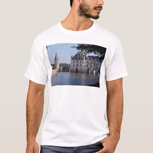 Chateau De Chenonceau, Frankrijk T-shirt (Voorkant)