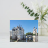 Chateau de Chenonceau in de Loire Valley - Frankri Briefkaart (Staand voorkant)