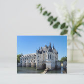 Chateau de Chenonceau in de Loire Valley - Frankri Briefkaart (Staand voorkant)