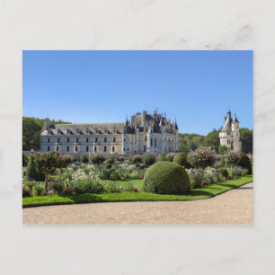 Chateau de Chenonceau in de Loire Valley - Frankri Briefkaart