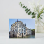 Chateau de Chenonceau in de Loire Valley - Frankri Briefkaart (Staand voorkant)