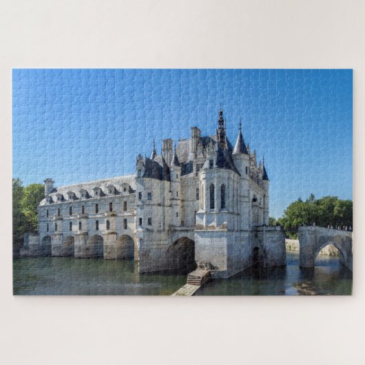 Chateau de Chenonceau in de Loire Valley - Frankri Legpuzzel (Horizontaal)