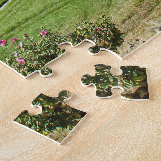 Chateau de Chenonceau in de Loire Valley - Frankri Legpuzzel (Zijkant)