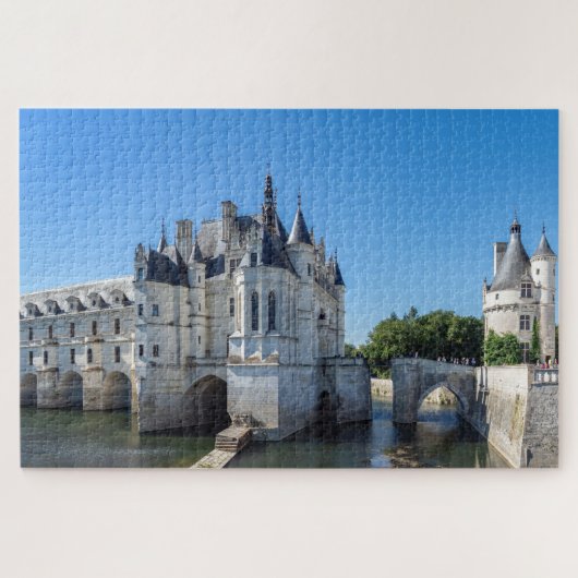 Chateau de Chenonceau in de Loire Valley - Frankri Legpuzzel (Horizontaal)