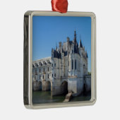 Chateau de Chenonceau in de Loire Valley - Frankri Metalen Ornament (Rechts)