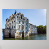Chateau de Chenonceau in de Loire Valley - Frankri Poster (Voorkant)